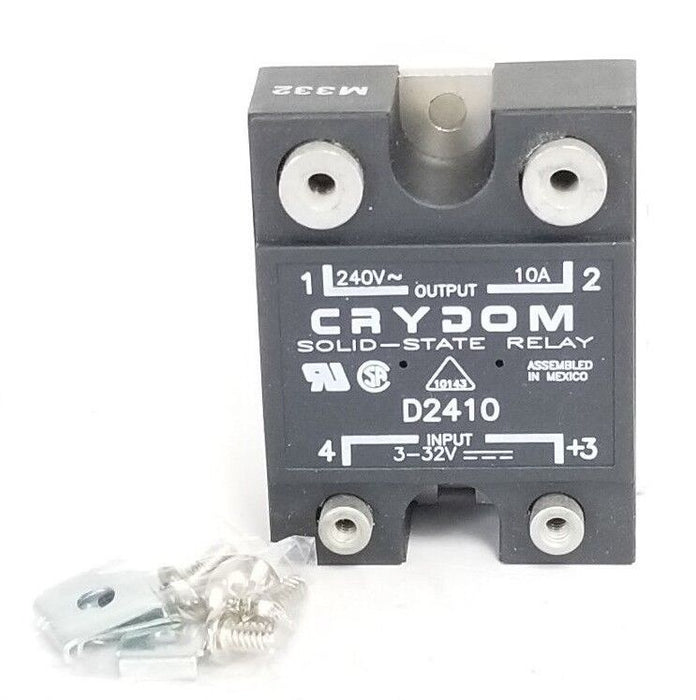 NIB CRYDOM D2410 SOLID-STATE RELAY 240V, 10A