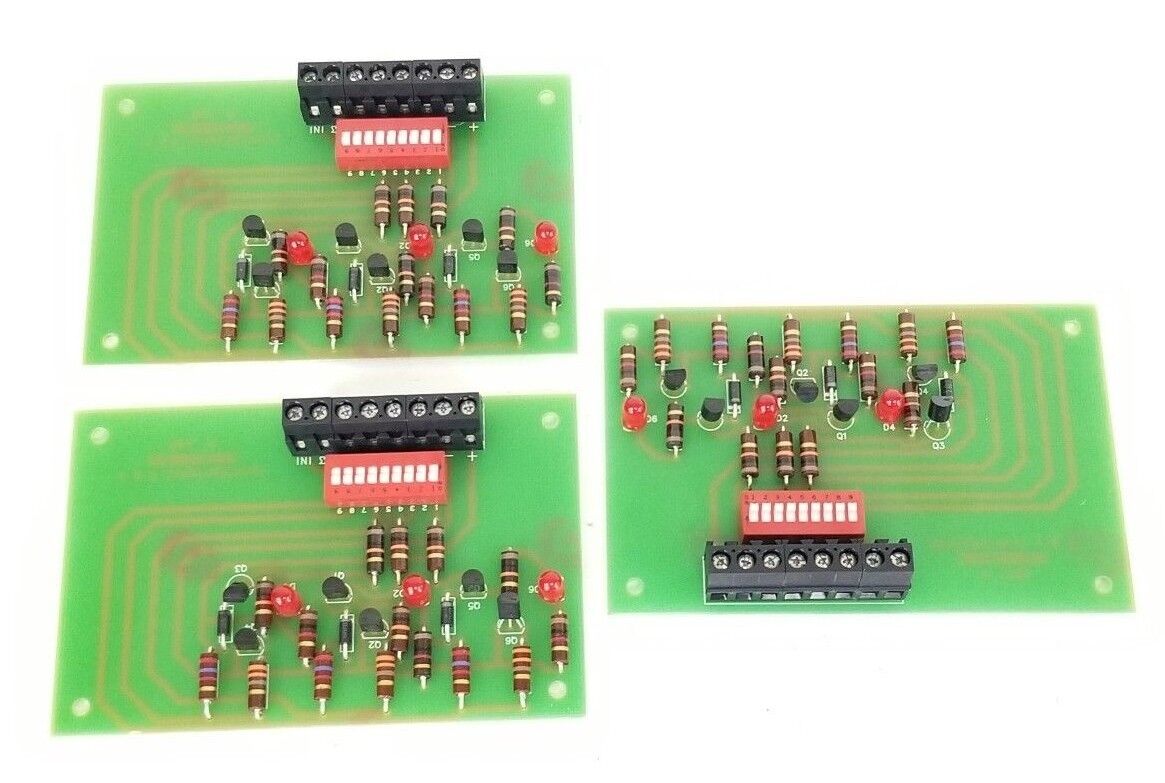 LOT OF 3 NEW K&F INTERNATIONAL 0030001GR005 CIRCUIT BOARD, REV. A