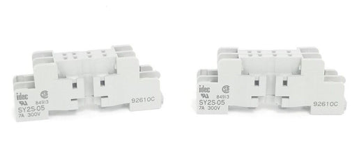 LOT OF 2 NEW IDEC SY2S-05 RELAY SOCKETS 7A, 300V, SY2S05