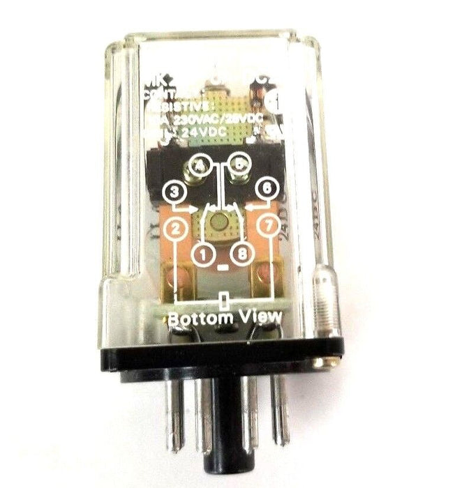 OMRON MK2EP-UA-DC24 RELAY MK2EPUADC24, 10A, 24VDC COIL