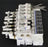 KOGANEI PBM7P-3W SOLENOID VALVE BLOCK, GA110E1-PSL-1L-7W, PB24C-38W, PB24C-39W