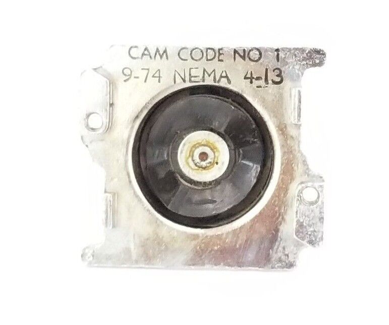 GENERIC 9-74 NEMA 4-13 SELECTOR SWITCH, 2 POSITION, CAM CODE NO 1, BLACK