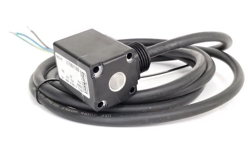 BURKERT 00120617 SOLENOID VALVE CONTROL HEAD 0211 A 00,0 NBR MS, 8W, 24VDC