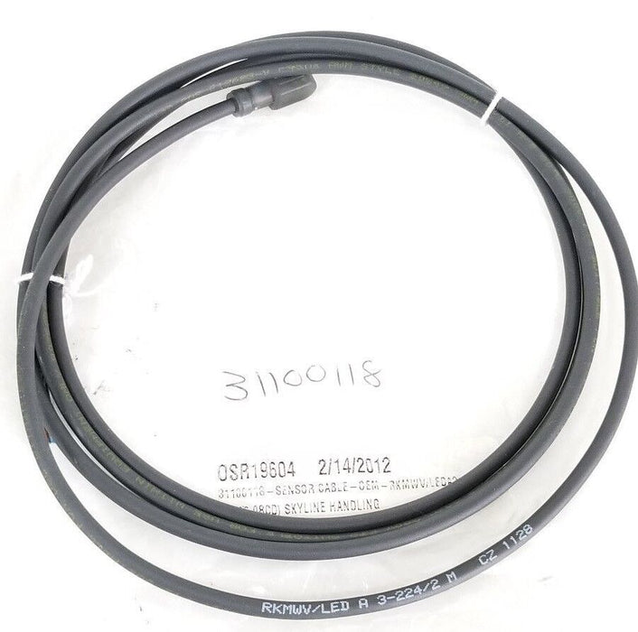 NEW LUMBERG RKMWV/LED A 3-224/2 M CZ 1128 CONNECTOR CABLE 31100118, RKMWV/LEDA3
