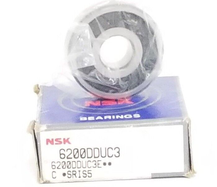 NIB NSK 6200DDUC3 BALL BEARING 6200DDUC3E ** C ** SRIS5