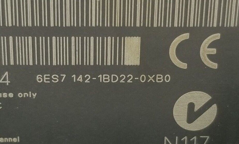 SIEMENS 6ES7 142-1BD22-0XB0 SIMATIC S7 MODULE, S C-R9A60324, ET-200X