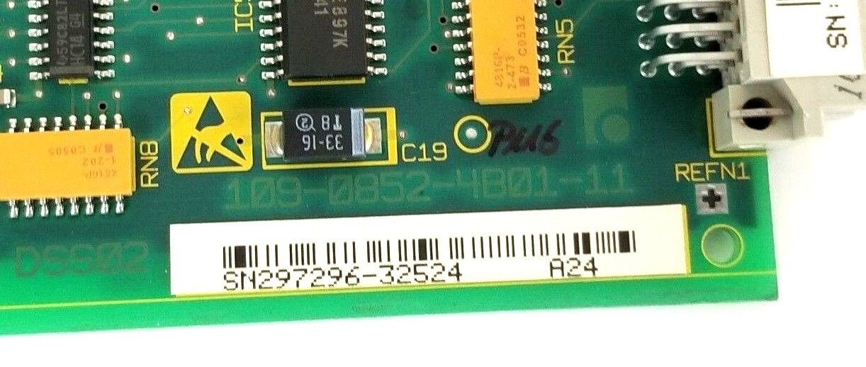 INDRAMAT / REXROTH DSS02.1 SERCOS INTERFACE BOARD 109-0852-4B01-11