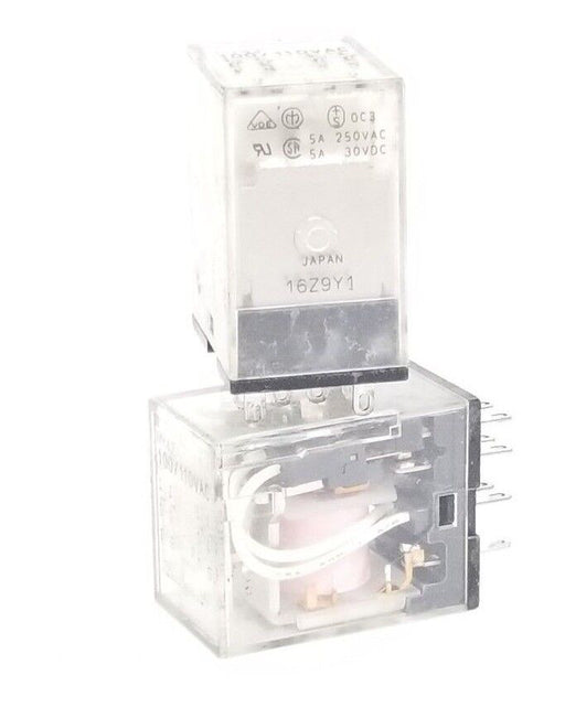 LOT OF 2 OMRON MY4Z 100/110VAC RELAYS