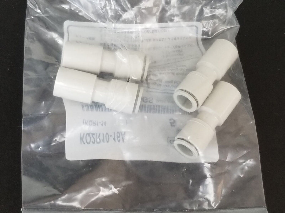 LOT OF 4 NEW SMC KQ2R10-16A PLUG-IN REDUCERS KQR114