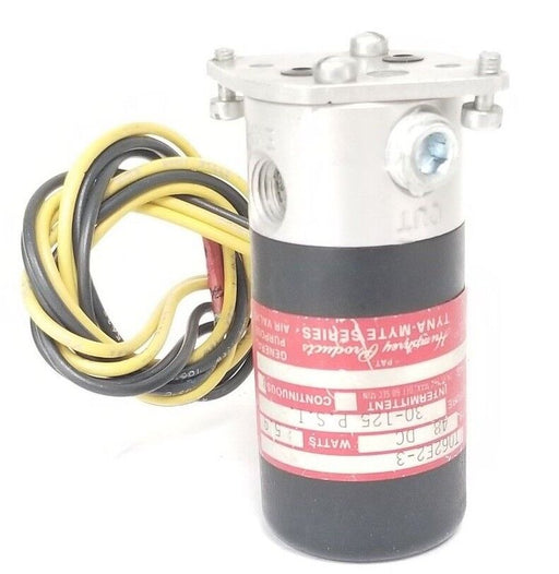 HUMPHREY T062E2-3 DOUBLE SOLENOID VALVE 2-3 WAY, 48VDC, 30-125PSI, 5.9W, T062E2