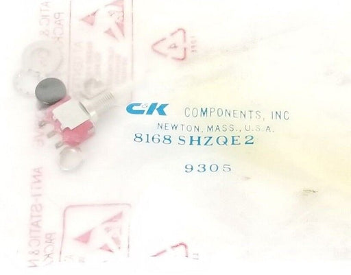 NEW C&K COMPONENTS 8168SHZQE2 PUSHBUTTON SWITCH 9305