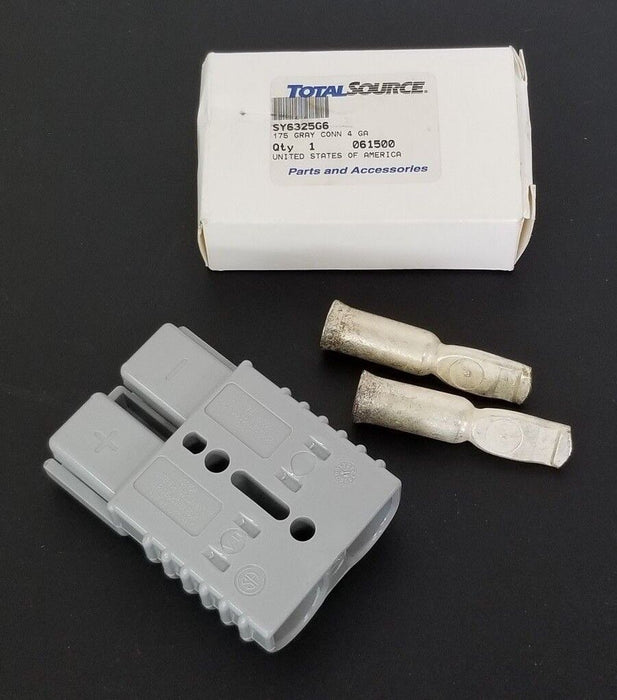NIB TOTAL SOURCE SY6325G6 GRAY BATTERY CONNECTOR KIT SY 175A-600V