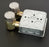 LOT OF 2 VERSA ESM-2301-80-120V60 SOLENOID VALVES W/ CABLE HOUSING