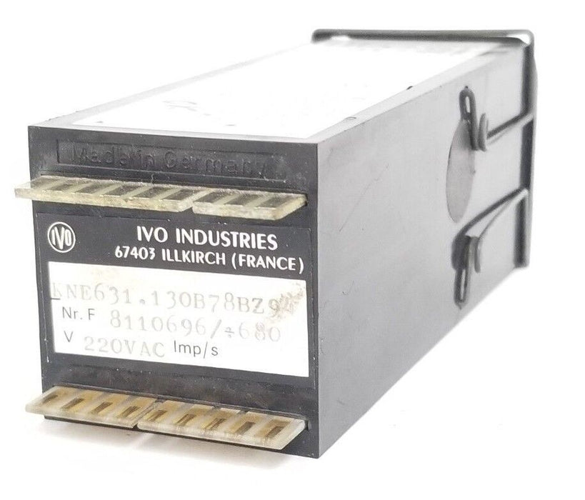 IVO INDUSTRIES KNE631.130B78BZ94 COUNTER 8110696/+680, 220VAC, KNE631130B78BZ94