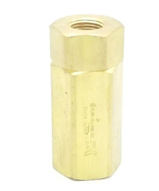 NEW ELON COLLEGE, INC. C500B FLOW CONTROL VALVE BRASS
