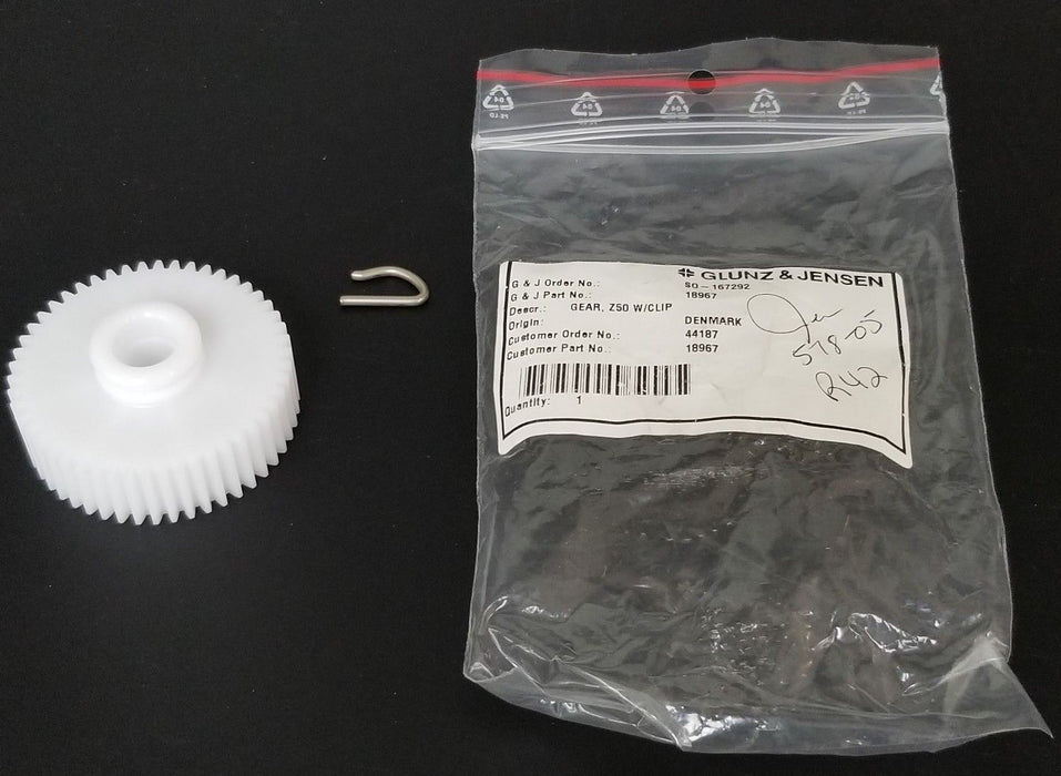 NEW GLUNZ & JENSEN 18967 GEAR, Z50 W/ CLIP