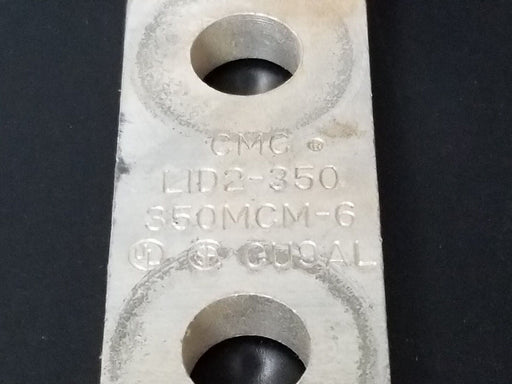 CMC CLEVELAND MOTION CONTROL LID2-350 TERMINAL LUG 350MCM-6, CU9AL