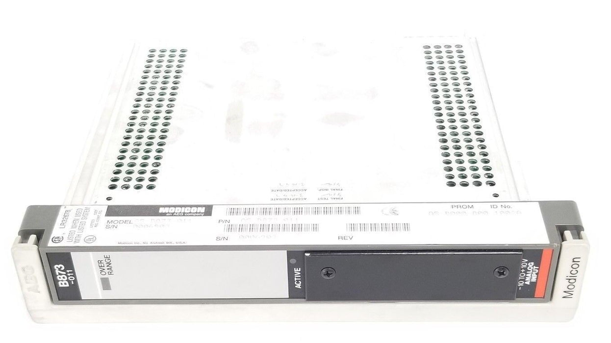 MODICON AS-B873-011 INPUT MODULE ASB873011