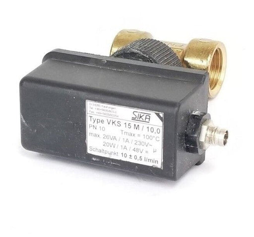 SIKA VKS 15M/10,0 FLOW CONTROL SWITCH PN 10, TYPE VKS 15 M / 10,0