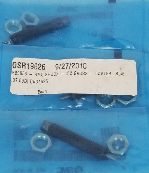LOT OF 3 NEW SMC RB0806 SHOCK ABSORBERS 6MM STROKE