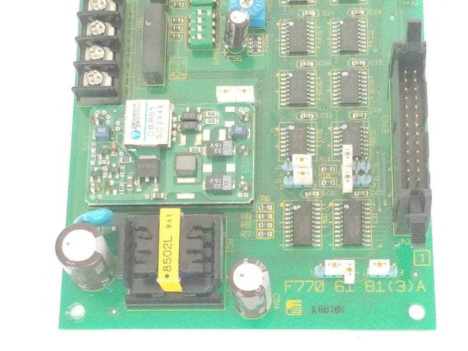 FUJI ELECTRIC F770-61-81 PC BOARD F7706181