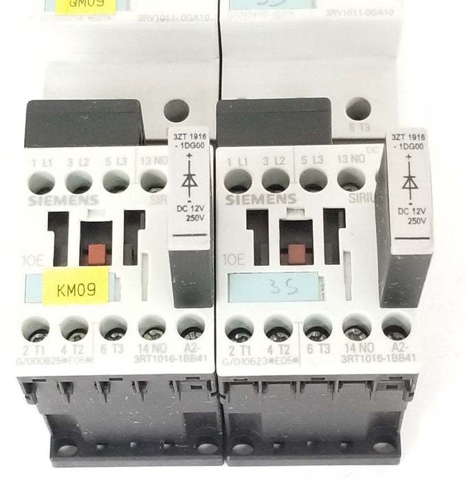 SIEMENS 3ZX1012-0RV01-1AA1, 3ZX1012-0RH11-1AA1, 3ZT-1916-1DG00, 3RV1915-1A