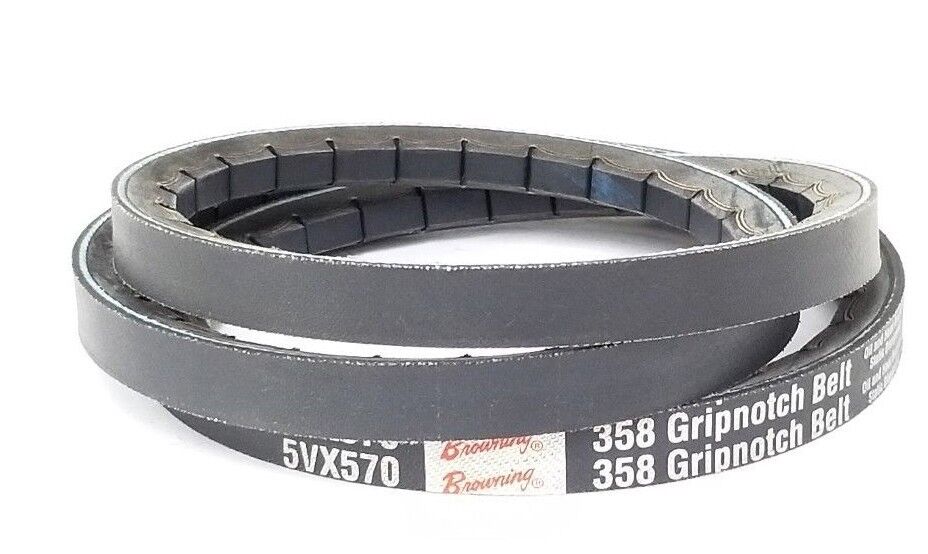 NEW BROWNING 5VX570 358 GRIPNOTCH V-BELT 57" O.C.