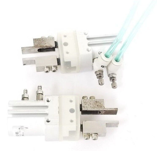 LOT OF 2 SMC MHQJ2-10DS GRIPPERS MHQJ210DS, 0.1-0.6 MPa