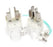 LOT OF 2 SMC MHQJ2-10DS GRIPPERS MHQJ210DS, 0.1-0.6 MPa