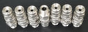 LOT OF 7 NEW SPRAYING SYSTEM CO. 3/8" QJJA-SS NOZZLES W/ 48992-QGA-SS, SS-24W