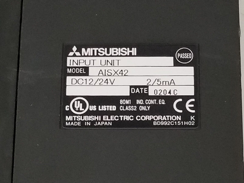 MITSUBISHI AISX42 INPUT UNIT 12-24VDC, 2/5mA