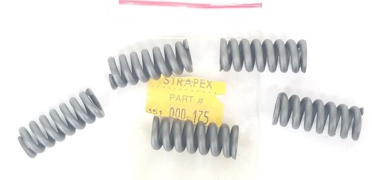 LOT OF 5 NEW STRAPEX 351 000 175 SPRINGS STRAPEX 351000175