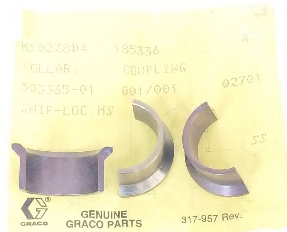 NEW GRACO 503365-01 COLLAR COUPLING 185336, MS02Z8D4