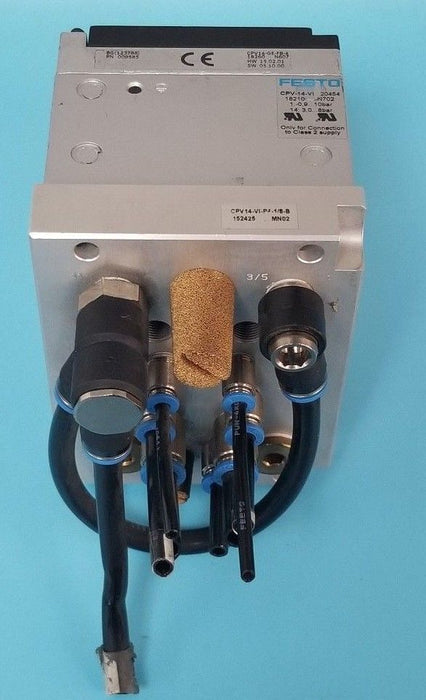 FESTO ELECTRIC CPV14-VI-P4-1/8-B MULTI PIN BASE W/ CPV-14-VI , CPV14-GE-FB-4