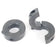 LOT OF 2 RULAND 13/16 SHAFT CLAMPS (MISSING ONE SCREW)