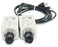 LOT OF 2 PANASONIC WV-BP330 CCTV CAMERA 120V AC, 60HZ, 3.5W, WVBP330