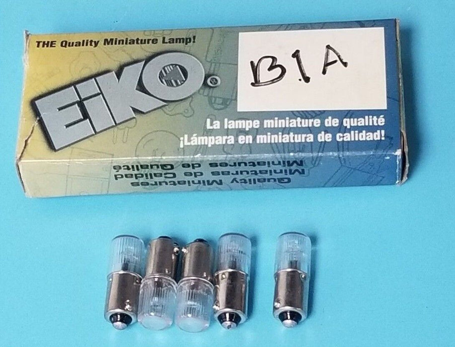 BOX OF 5 NEW EIKO B1A MINIATURE LAMPS