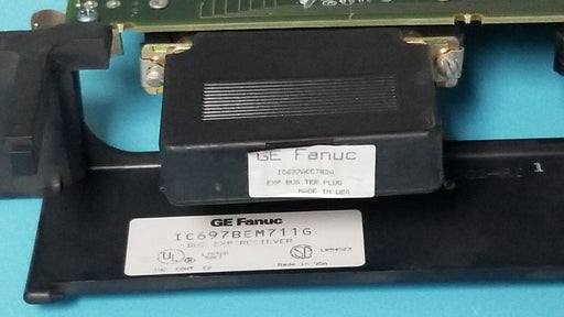 GE FANUC IC697BEM711G BUS EXP RECIEVER ASM. NO. 44A730231-G01, IC697ACC702A