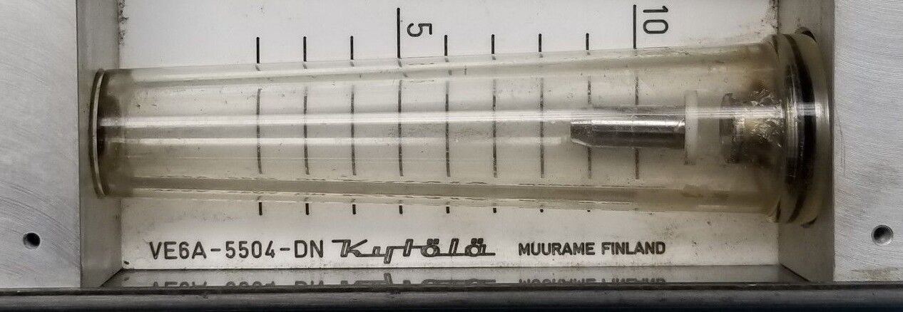 ESKO / KYTOLA VE6A-5504-DN FLOWMETER 0-10, VE6A5504DN