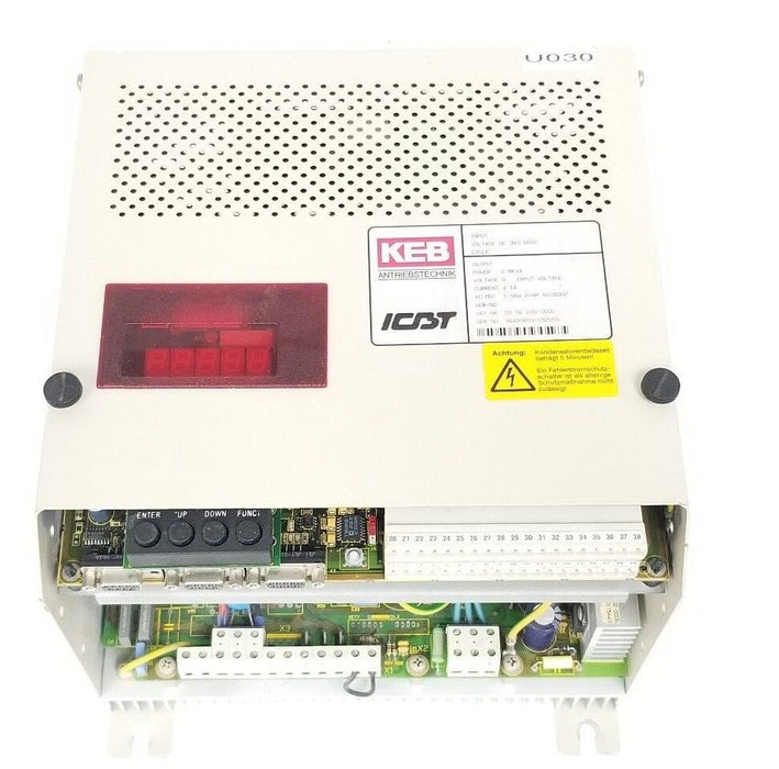 KEB COMBIVERT 09.56.200-0000 AC DRIVE 1.5KW/2.8KVA , C7A1/X3C0/0211/02Z0