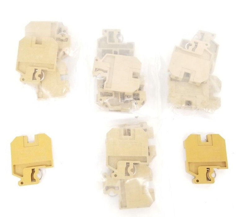 LOT OF 18 WEIDMULLER SAK 2,5 TERMINAL BLOCKS SAK25