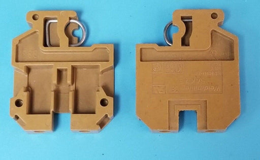LOT OF 18 WEIDMULLER SAK 2,5 TERMINAL BLOCKS SAK25