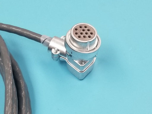 NEW ITT CANNON GK-12-23C-1/2 STANDARD K CONNCTOR STD-K 12C 90 DEG. PLUG SK