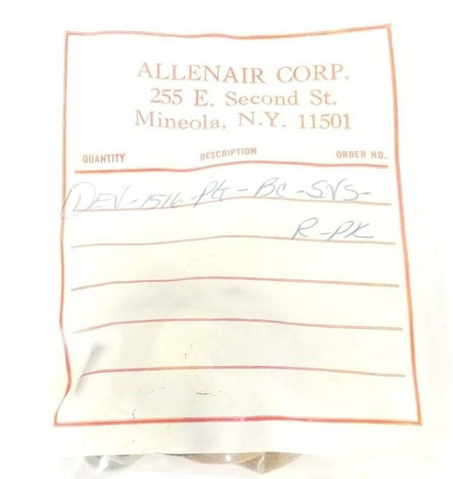 ALLENAIR EV-1516-PG-BC-SVS-R-PK SLAVE SIDE CYLINDER REPAIR KIT EV1516PGBCSVSRPK