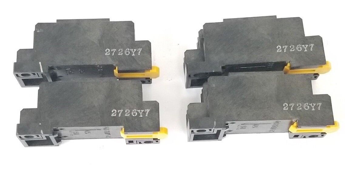 LOT OF 4 OMRON PYF08A RELAY SOCKETS 2-M4X10