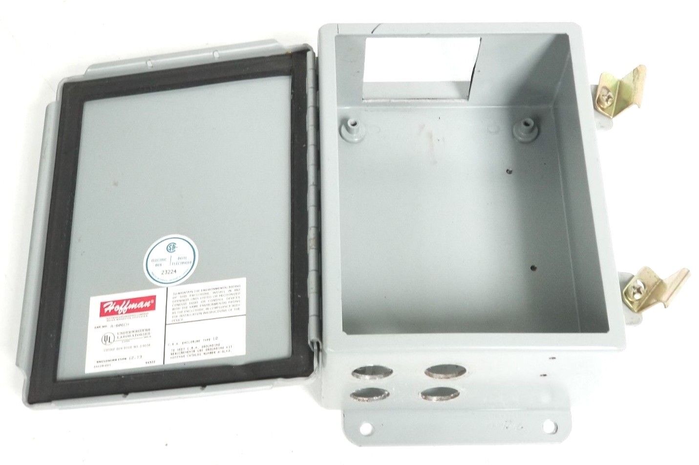 HOFFMAN A-806CH ENCLOSURE CUTOUT ENCLOSURE BOX J-9038 , A806CH