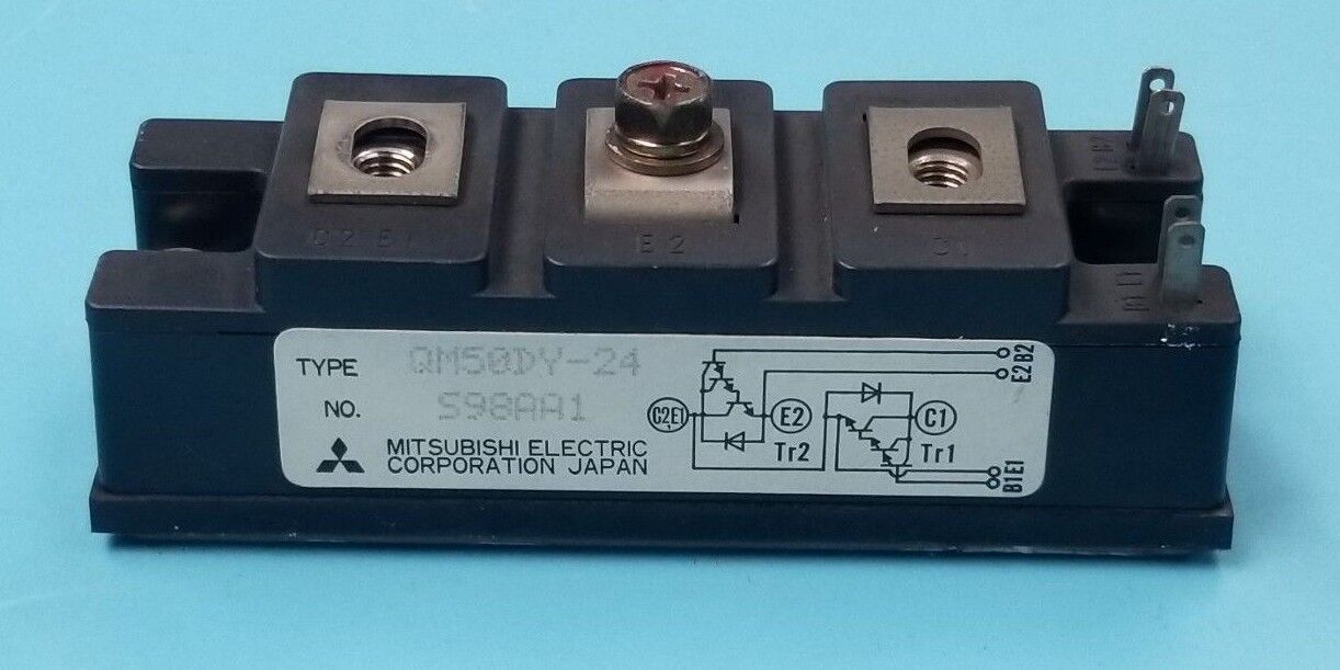 MITSUBISHI QM50DY-24 TRANSISTOR MODULE 50A 1200V, QM50DY24