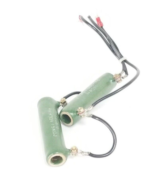 LOT OF 2 SEC B.10 RWH-30G RESISTORS, 15KOHMJ, RWH30G