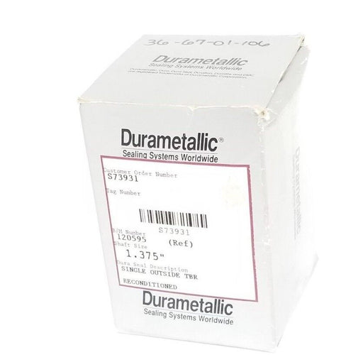 DURAMETALLIC S73931 SEAL 1.375", LI3Y1375S33, W.L. 1.12", S.G..12", 120595