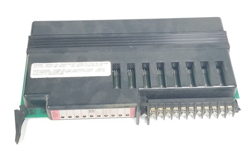 SQUARE D SY/MAX 8030-HOM-241 OUTPUT MODULE SER. B, 9-55VDC, 8030HOM241